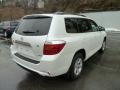 2009 Blizzard White Pearl Toyota Highlander V6 4WD  photo #4