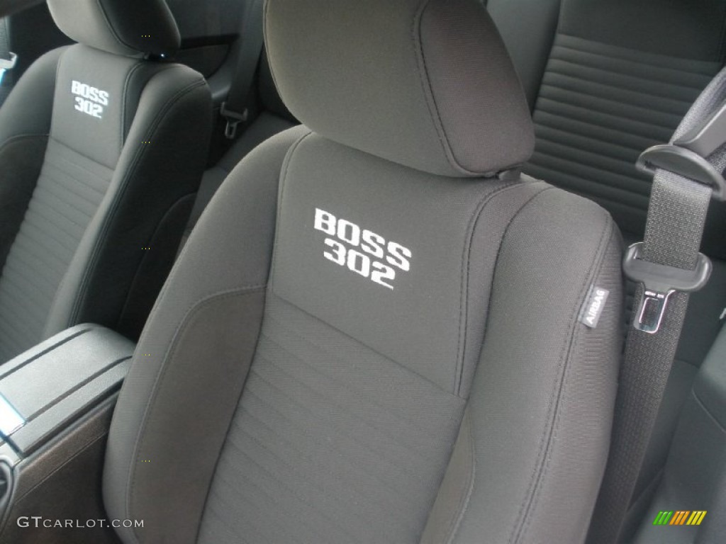 Charcoal Black Interior 2012 Ford Mustang Boss 302 Photo #61115550