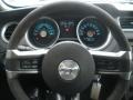 Charcoal Black 2012 Ford Mustang Boss 302 Steering Wheel