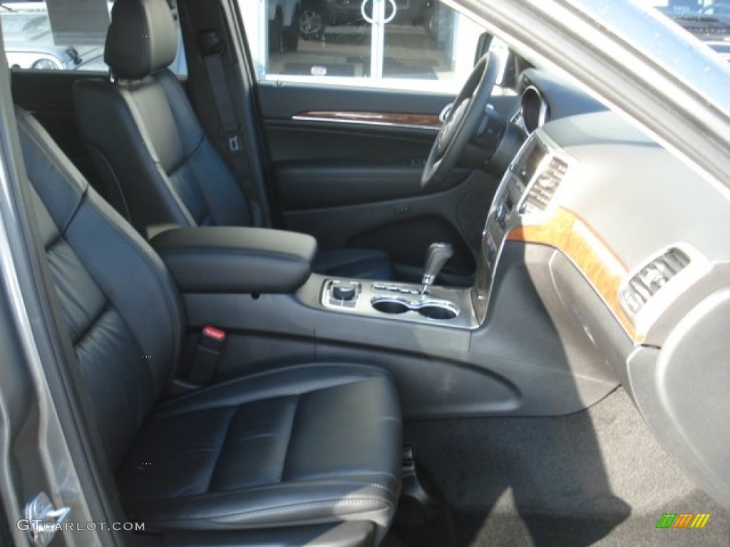 2012 Grand Cherokee Limited 4x4 - Mineral Gray Metallic / Black photo #19