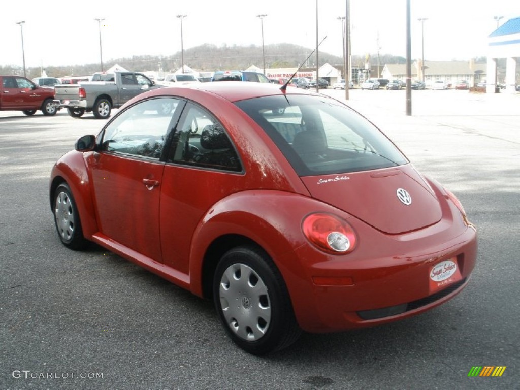2010 New Beetle 2.5 Coupe - Salsa Red / Black photo #11