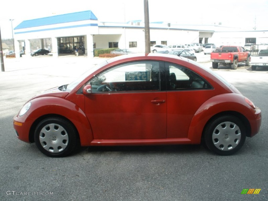 2010 New Beetle 2.5 Coupe - Salsa Red / Black photo #12