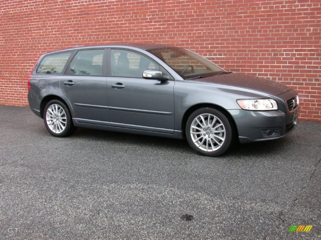 Titanium Grey Metallic 2009 Volvo V50 2.4i Exterior Photo #61116371