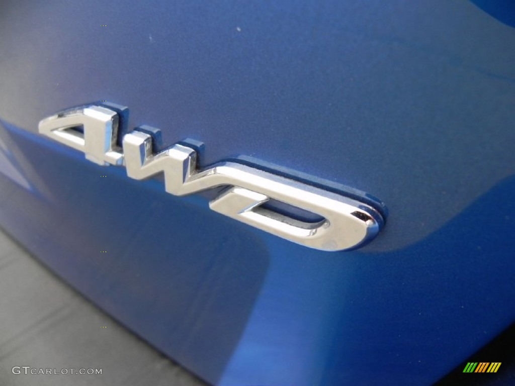 2008 Highlander Sport 4WD - Blue Streak Metallic / Ash Gray photo #16