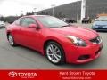 2010 Red Alert Nissan Altima 3.5 SR Coupe  photo #1