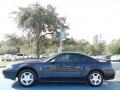 2003 True Blue Metallic Ford Mustang V6 Coupe  photo #2