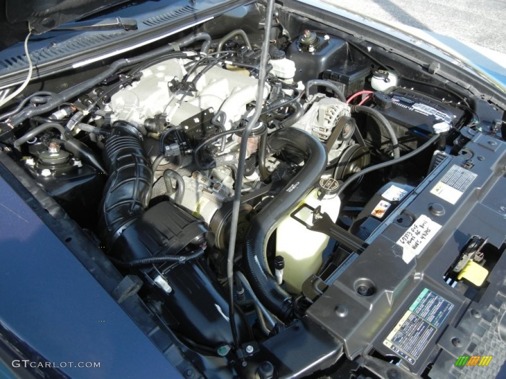 2003 Mustang V6 Coupe - True Blue Metallic / Medium Graphite photo #26