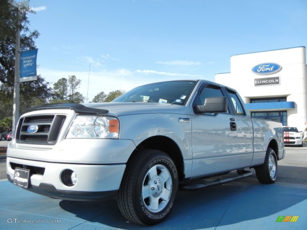 2006 F150 STX SuperCab - Silver Metallic / Medium/Dark Flint photo #1