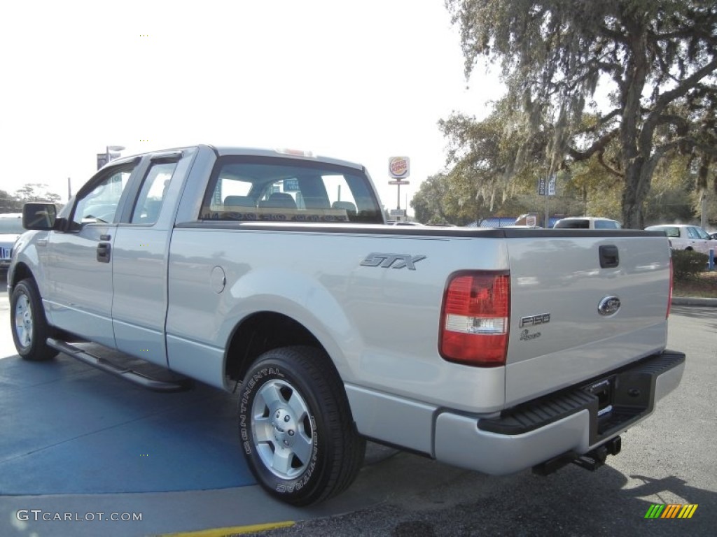 2006 F150 STX SuperCab - Silver Metallic / Medium/Dark Flint photo #3