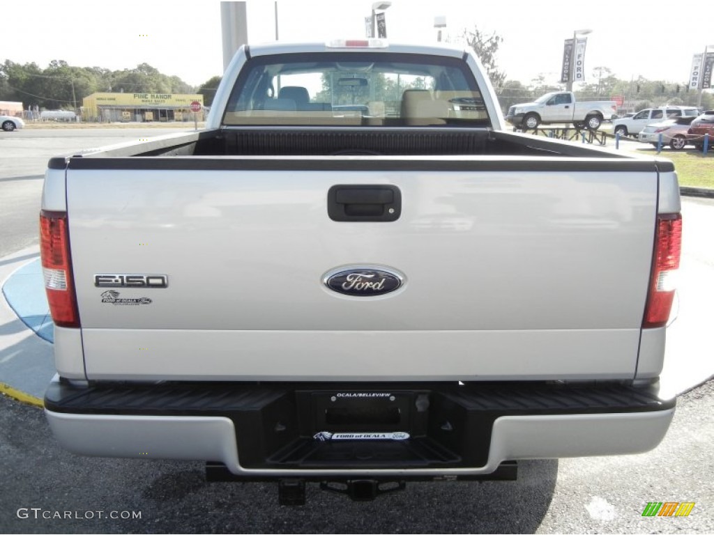 2006 F150 STX SuperCab - Silver Metallic / Medium/Dark Flint photo #4