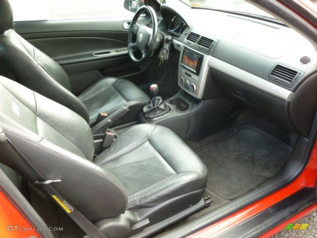 Ebony Interior 2006 Chevrolet Cobalt SS Supercharged Coupe Photo #61118834