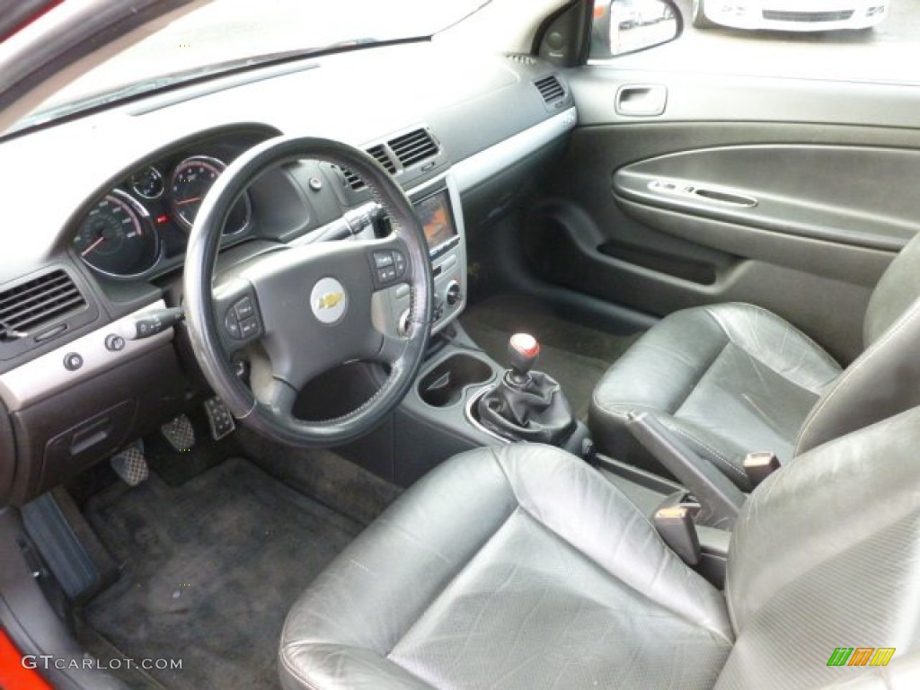 Ebony Interior 2006 Chevrolet Cobalt SS Supercharged Coupe Photo #61118885