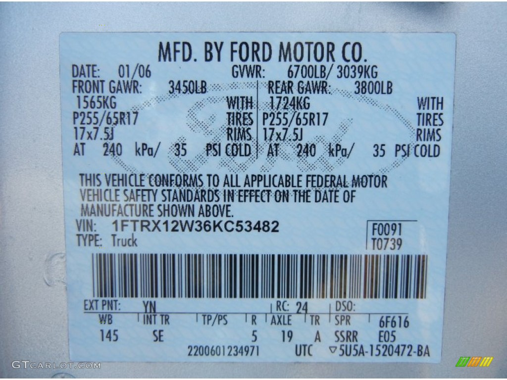 2006 F150 STX SuperCab - Silver Metallic / Medium/Dark Flint photo #29