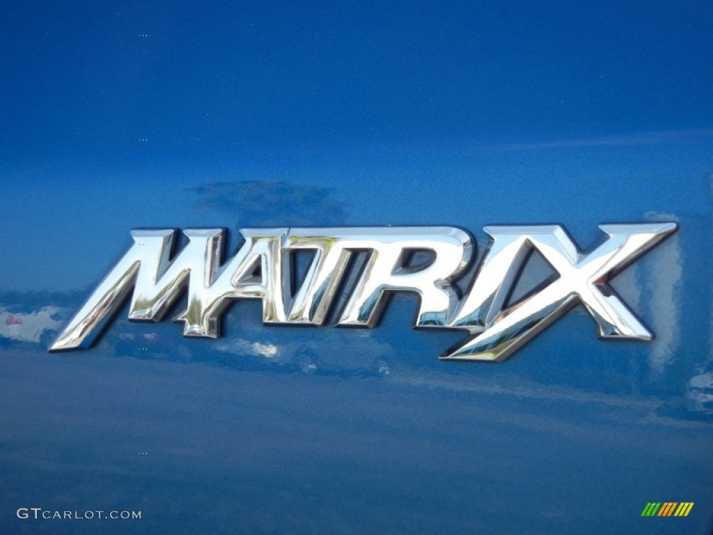 2009 Matrix 1.8 - Blue Streak Metallic / Dark Charcoal photo #9
