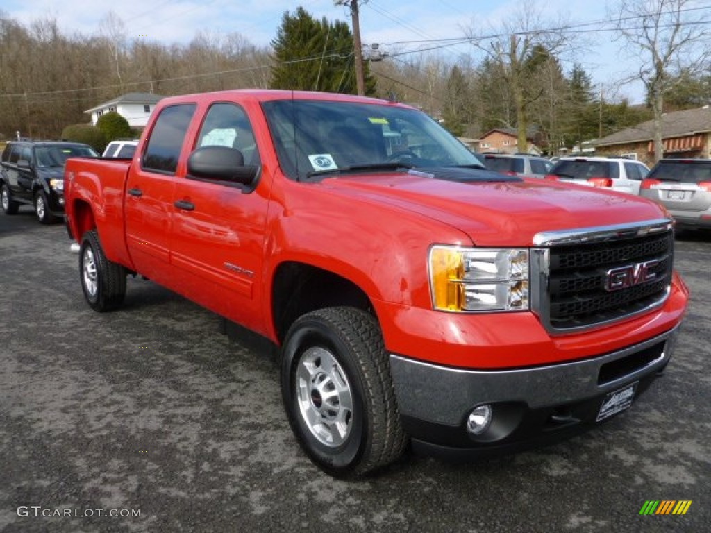 Fire Red GMC Sierra 2500HD