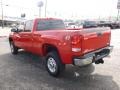 2012 Fire Red GMC Sierra 2500HD SLE Crew Cab 4x4  photo #4