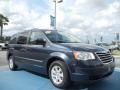 Modern Blue Pearl 2009 Chrysler Town & Country Touring Exterior
