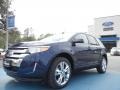 2012 Dark Blue Pearl Metallic Ford Edge Limited  photo #1