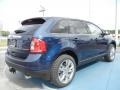 2012 Dark Blue Pearl Metallic Ford Edge Limited  photo #3