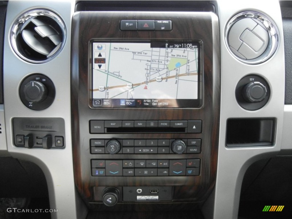 2012 Ford F150 Lariat SuperCrew Navigation Photo #61120079