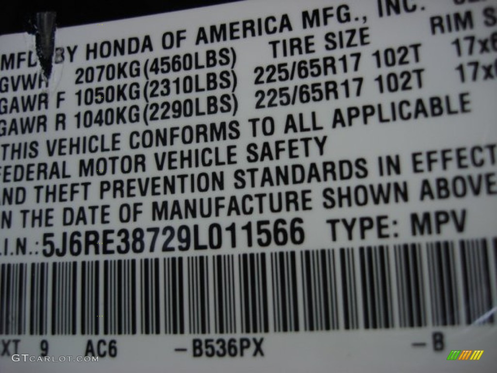 2009 CR-V EX-L - Royal Blue Pearl / Gray photo #27