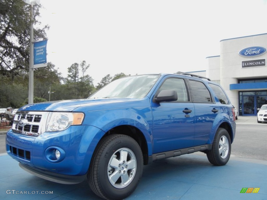 Blue Flame Metallic 2012 Ford Escape XLT V6 Exterior Photo #61120463