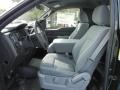 Steel Gray Interior Photo for 2012 Ford F150 #61120630