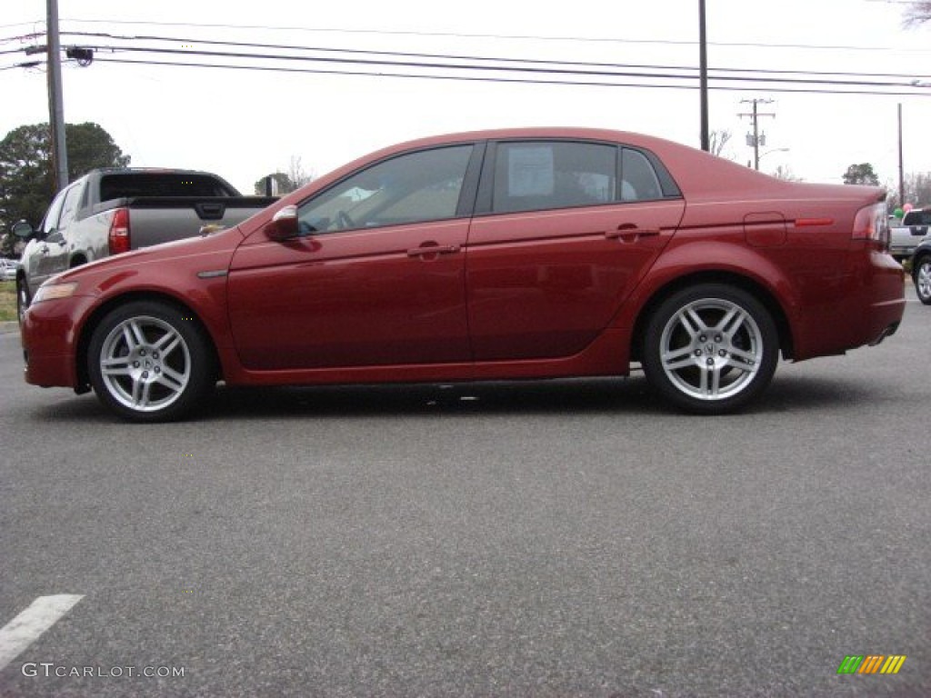 Moroccan Red Pearl 2008 Acura TL 3.2 Exterior Photo #61120695