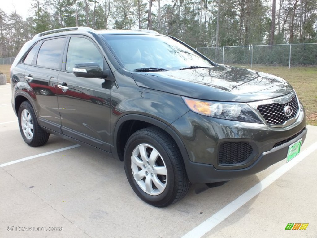 2011 Sorento LX V6 - Tuscan Olive / Beige photo #1