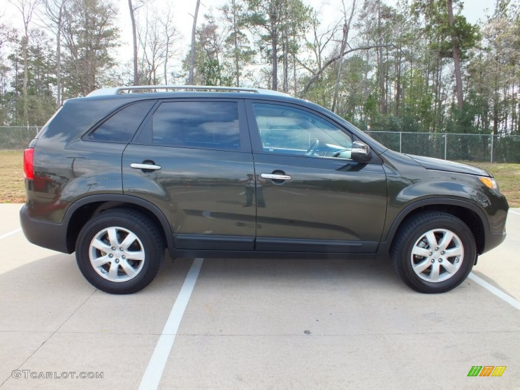 Tuscan Olive 2011 Kia Sorento LX V6 Exterior Photo #61121596