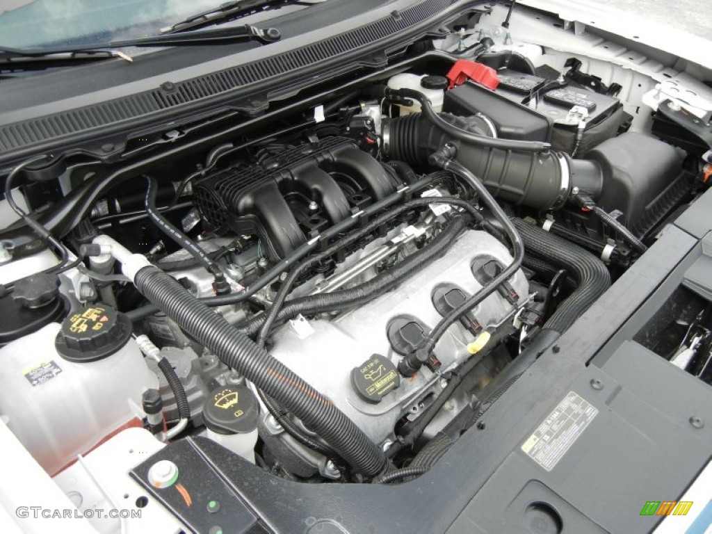 2012 Ford Flex SEL 3.5 Liter DOHC 24-Valve Duratec V6 Engine Photo #61121713