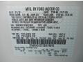 UG: White Platinum Metallic Tri-Coat 2012 Ford Flex SEL Color Code