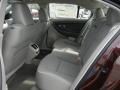 2012 Ford Taurus Charcoal Black Interior Rear Seat Photo