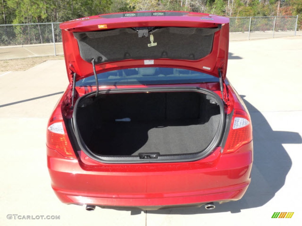 2010 Fusion SE V6 - Sangria Red Metallic / Charcoal Black photo #4