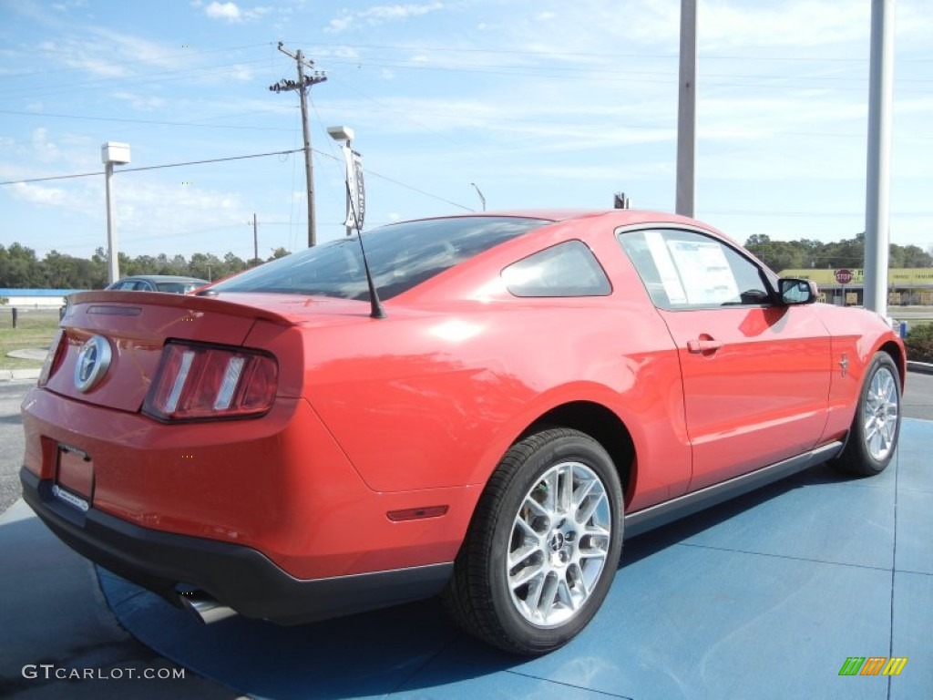Race Red 2012 Ford Mustang V6 Premium Coupe Exterior Photo #61122092