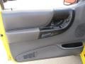 2001 Chrome Yellow Ford Ranger Edge SuperCab 4x4  photo #8