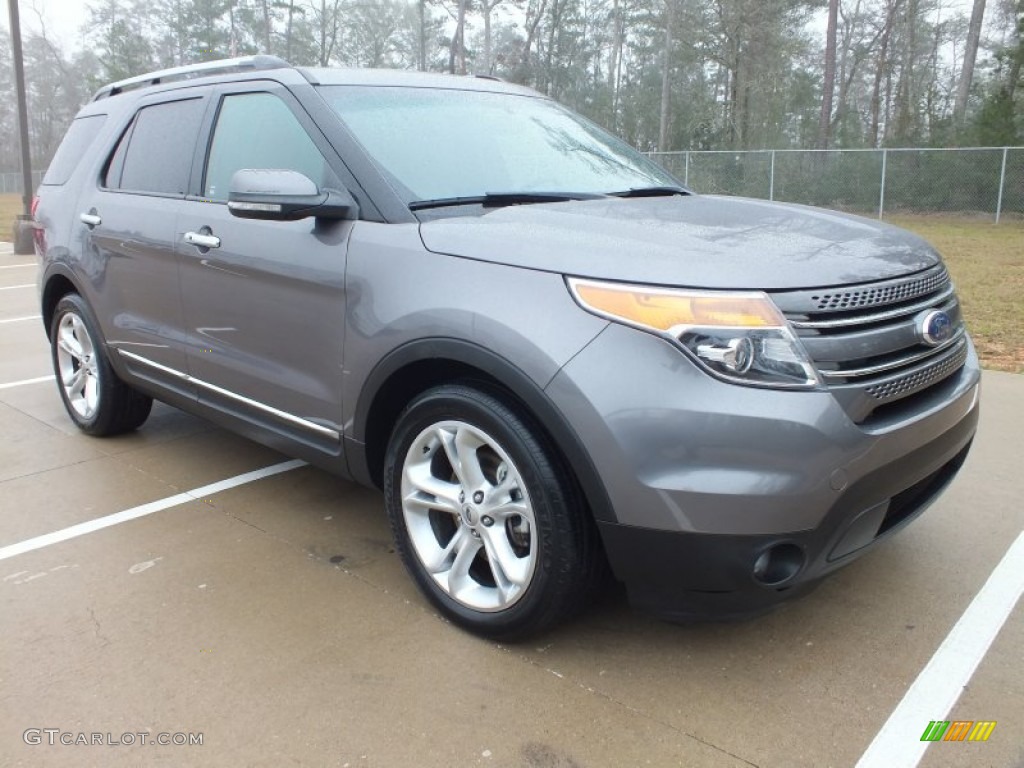 Sterling Grey Metallic Ford Explorer