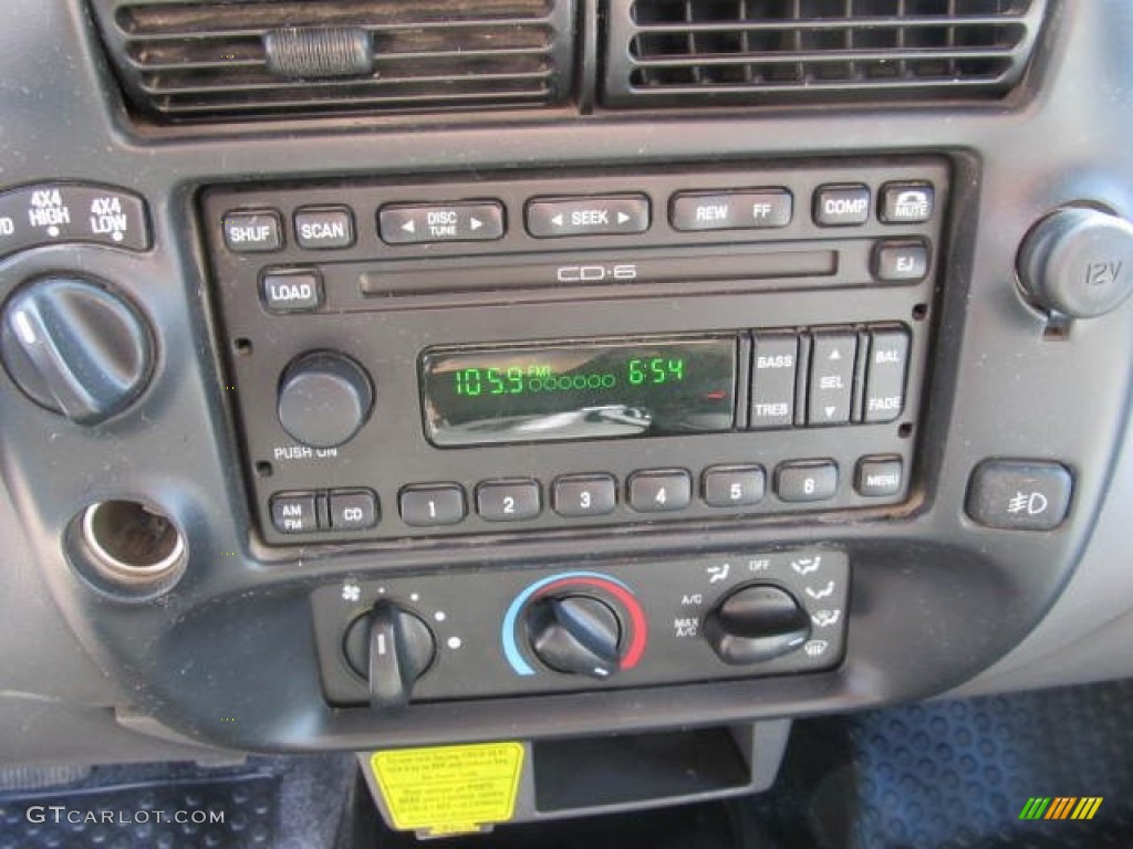 2001 Ford Ranger Edge SuperCab 4x4 Audio System Photo #61123182