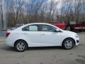 2012 Summit White Chevrolet Sonic LS Sedan  photo #4