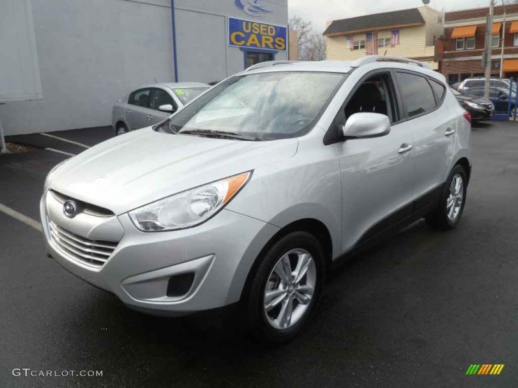 Diamond Silver 2011 Hyundai Tucson GLS AWD Exterior Photo #61123397