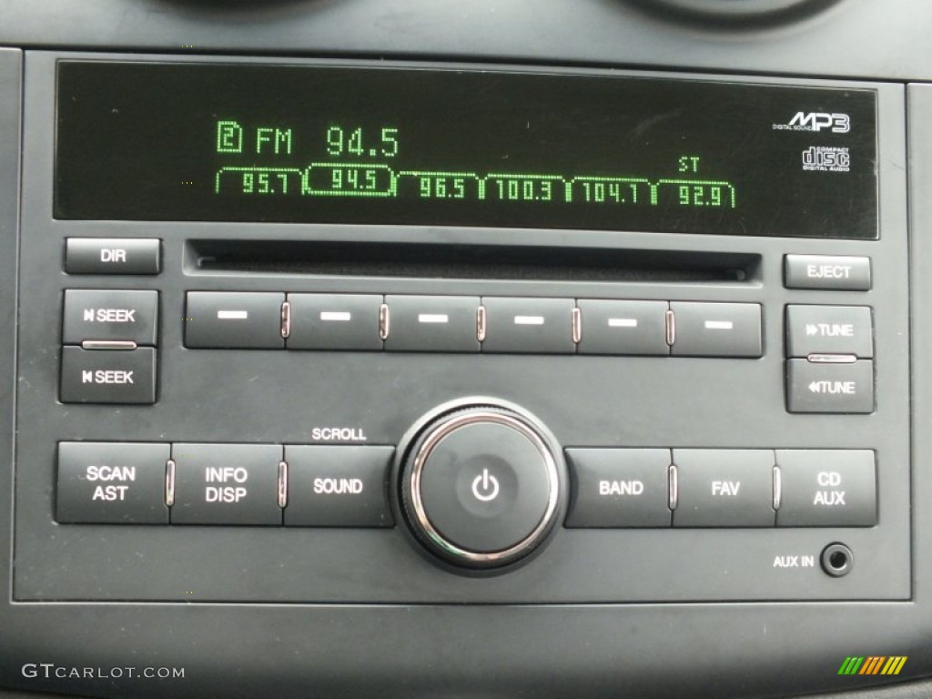 2010 Chevrolet Aveo LT Sedan Audio System Photo #61123862