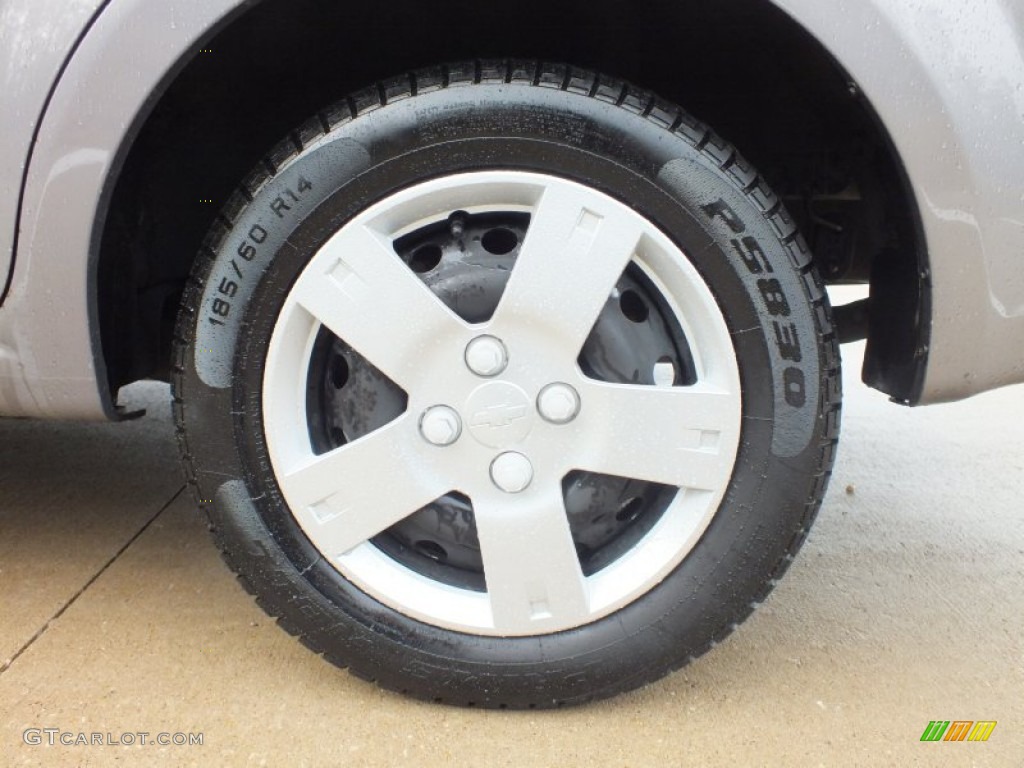 2010 Aveo LT Sedan - Medium Gray / Charcoal photo #43