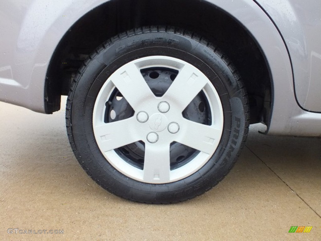 2010 Aveo LT Sedan - Medium Gray / Charcoal photo #44