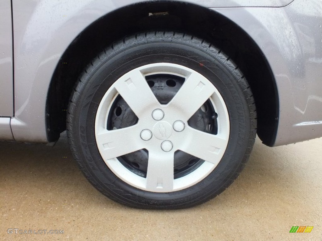 2010 Aveo LT Sedan - Medium Gray / Charcoal photo #45