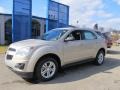 2012 Gold Mist Metallic Chevrolet Equinox LS AWD  photo #1