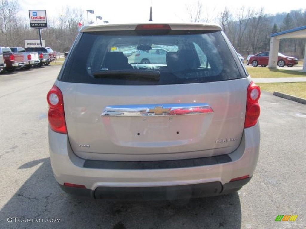 2012 Equinox LS AWD - Gold Mist Metallic / Jet Black photo #3