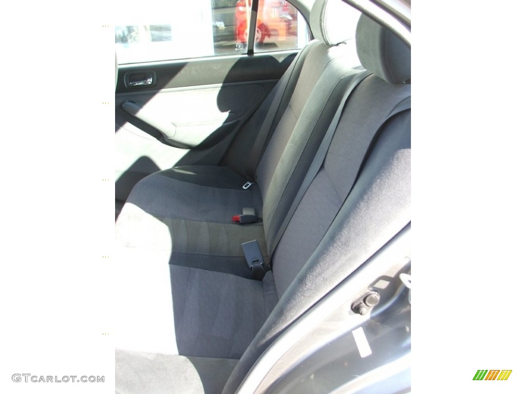 2005 Civic Hybrid Sedan - Magnesium Metallic / Gray photo #8