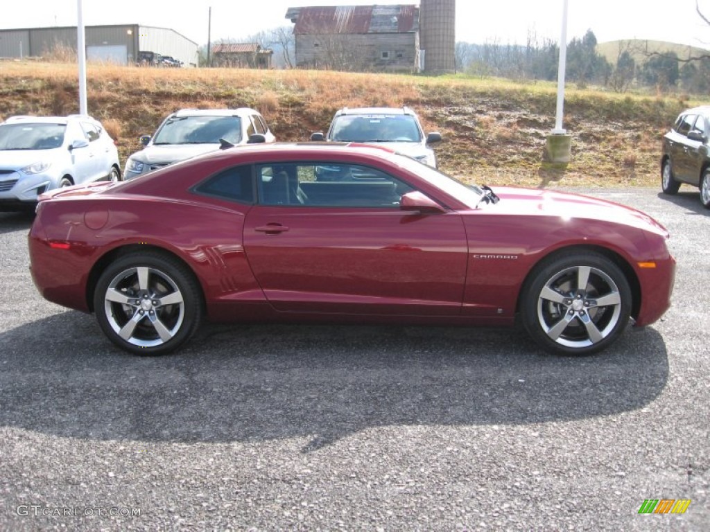 2010 Camaro LT Coupe - Red Jewel Tintcoat / Black photo #5