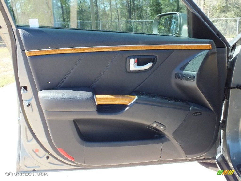 2007 Hyundai Azera Limited Black Door Panel Photo #61125875