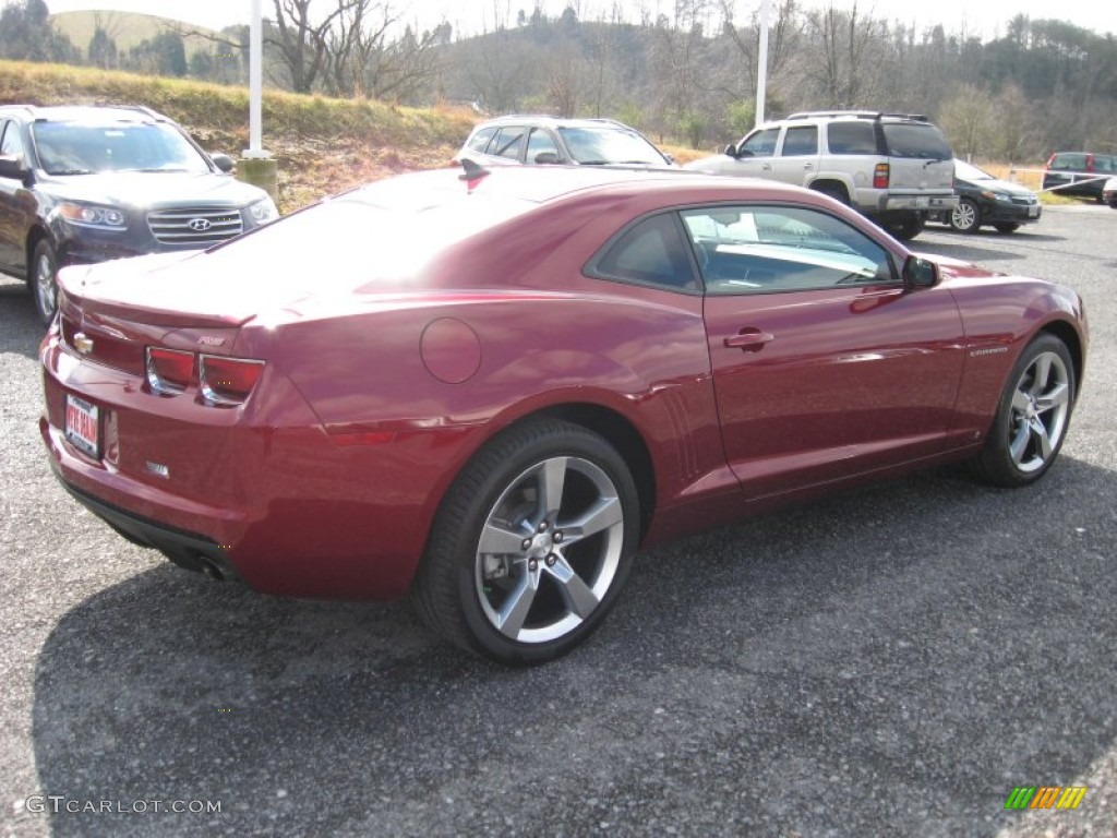 2010 Camaro LT Coupe - Red Jewel Tintcoat / Black photo #6